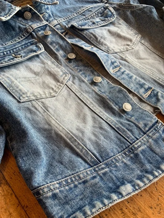 BMB Vintage Denim Jean Jacket - Picture 7 of 16